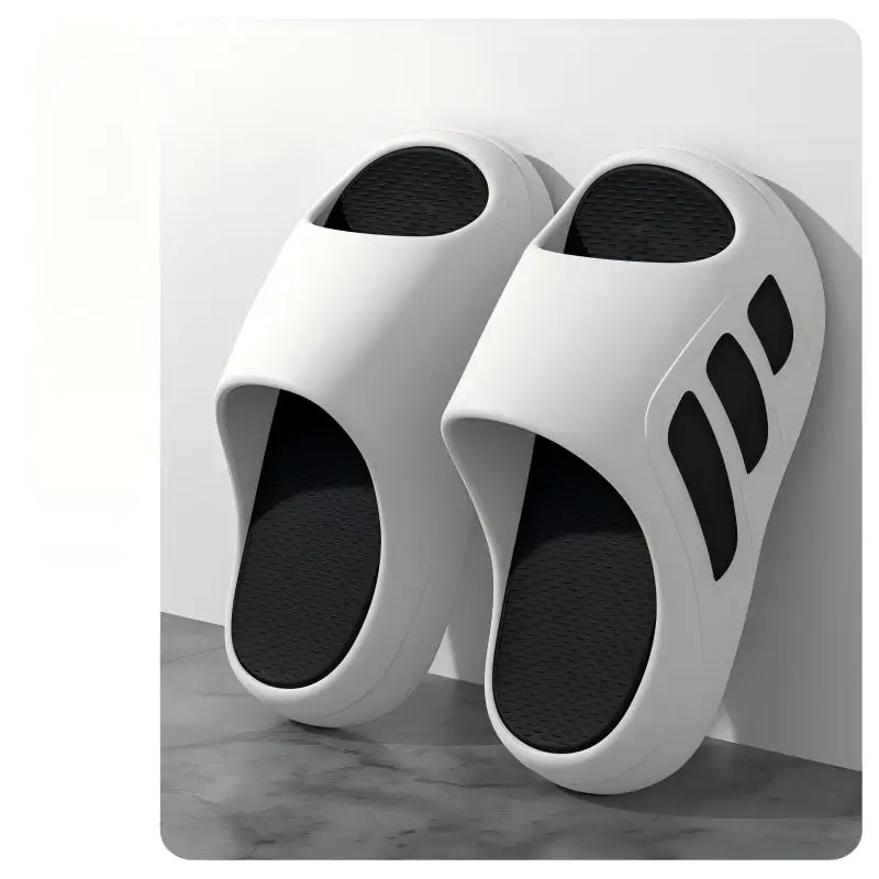 Women's Trendy Outdoor Couple's Slippers, Eva Slippers with a Soft, Non-Slip, and Durable Feel, Suitable for Men and Women, Indoor Home Silent Slippers