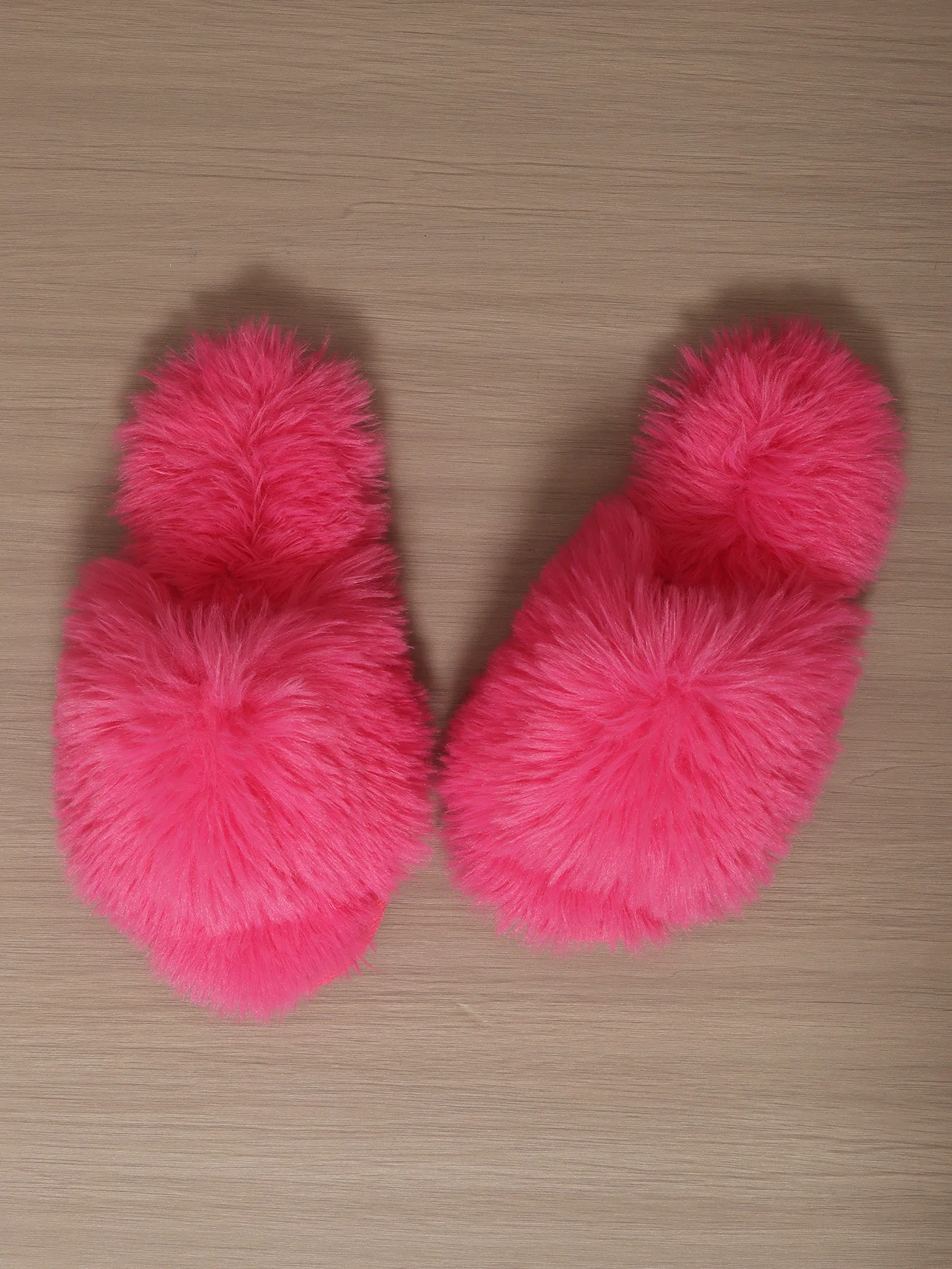 Women's Indoor Slippers 2025 Autumn and Winter New Faux Fur Home Lazy Shoes Soft Sole Girls Fashion Warm Fluffy Slides