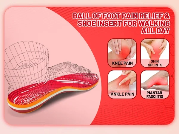 Orthopedic Sport Insole Plantar Fasciitis Flat Foot High Arch Support Men Women Sneaker Orthotic Plantillas Insert Shoe Sole