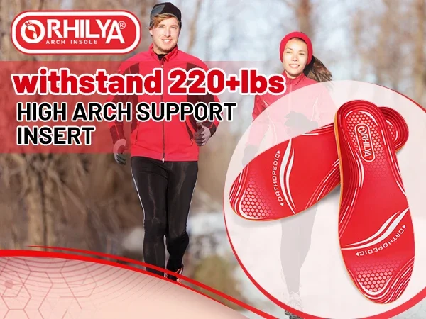 Orthopedic Sport Insole Plantar Fasciitis Flat Foot High Arch Support Men Women Sneaker Orthotic Plantillas Insert Shoe Sole
