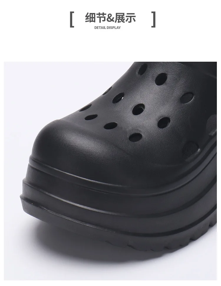 Women's Slippers Chunky Platform Garden Shoes Summer Sandals Beach Bedroom Soft Fashion Gril High Quality Comfortable Orginal
