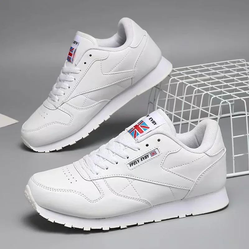 2026 Men's Shoes Spring Autumn Waterproof Walking Shoes Non-Slip Cushioning Men's Casual Leather Sports Shoes Men's Tennis Shoes