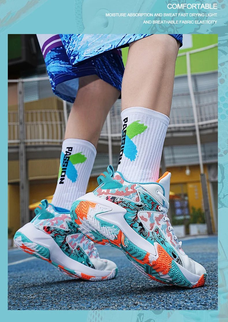New Men Fashion Sports Shoes Basketball Anti slip Breath Shoes Training comfort Athletic Sneakers Outdoor Walking Shoes Zapatos