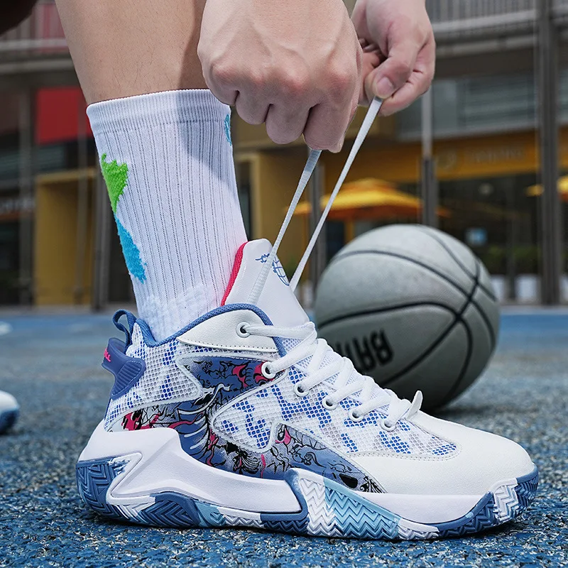 New Men Fashion Sports Shoes Basketball Anti slip Breath Shoes Training comfort Athletic Sneakers Outdoor Walking Shoes Zapatos