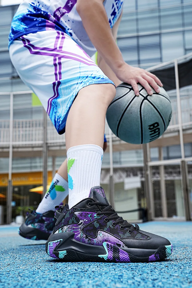 New Men Fashion Sports Shoes Basketball Anti slip Breath Shoes Training comfort Athletic Sneakers Outdoor Walking Shoes Zapatos