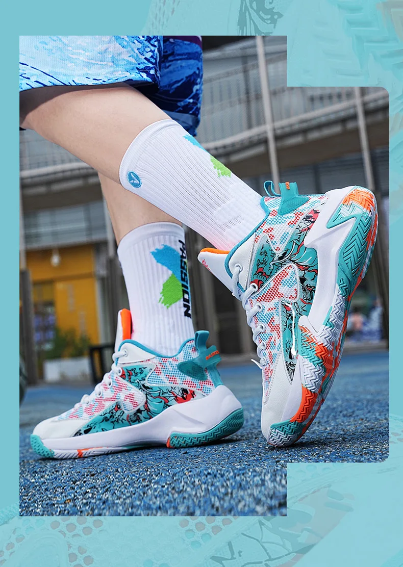 New Men Fashion Sports Shoes Basketball Anti slip Breath Shoes Training comfort Athletic Sneakers Outdoor Walking Shoes Zapatos
