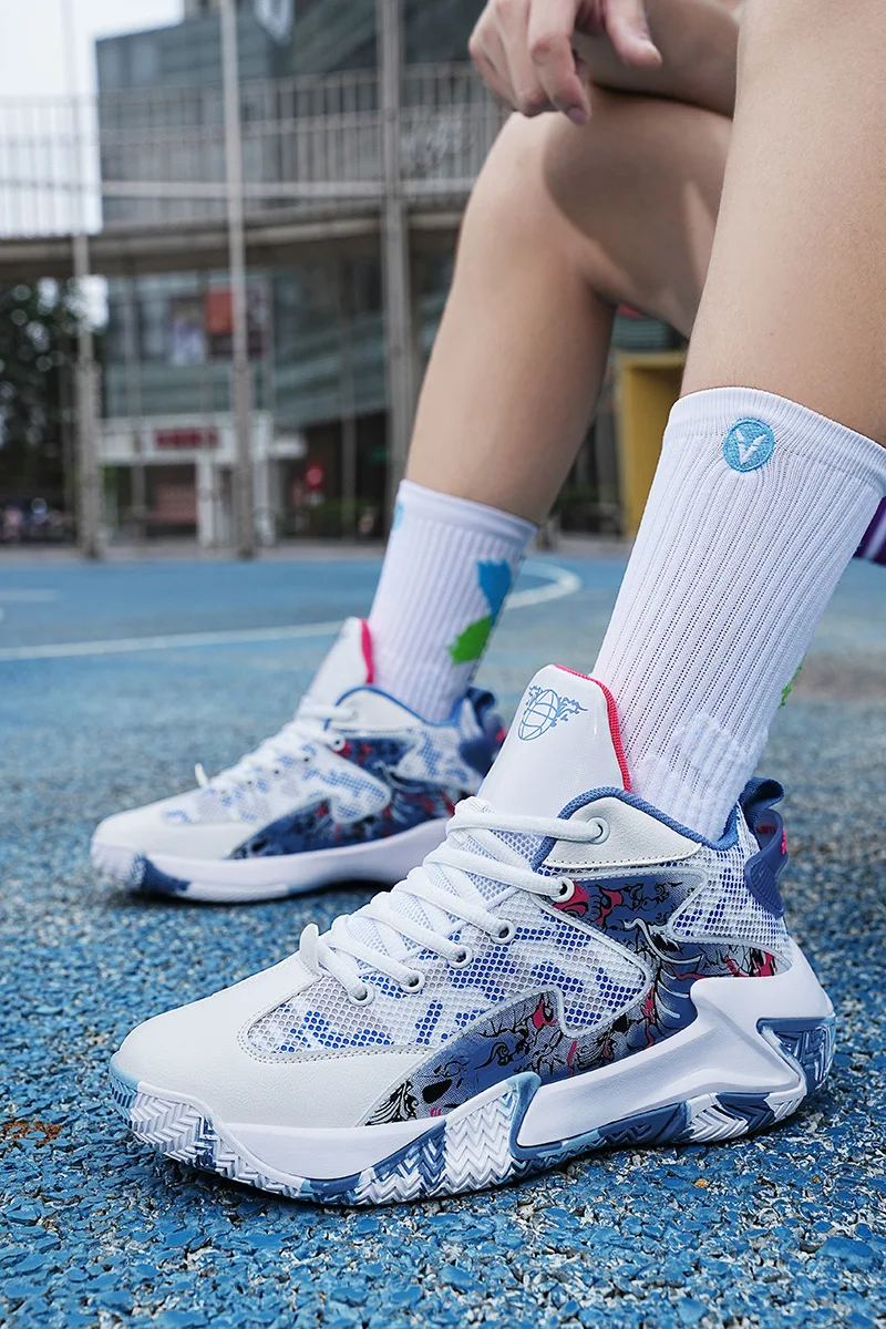 New Men Fashion Sports Shoes Basketball Anti slip Breath Shoes Training comfort Athletic Sneakers Outdoor Walking Shoes Zapatos