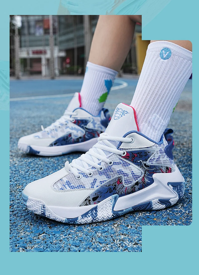 New Men Fashion Sports Shoes Basketball Anti slip Breath Shoes Training comfort Athletic Sneakers Outdoor Walking Shoes Zapatos