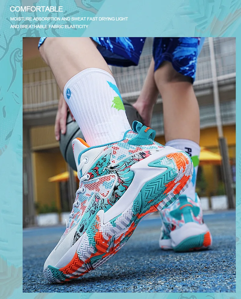 New Men Fashion Sports Shoes Basketball Anti slip Breath Shoes Training comfort Athletic Sneakers Outdoor Walking Shoes Zapatos