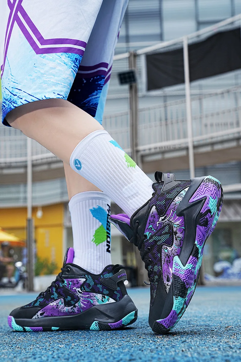 New Men Fashion Sports Shoes Basketball Anti slip Breath Shoes Training comfort Athletic Sneakers Outdoor Walking Shoes Zapatos