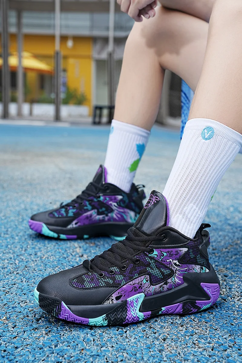 New Men Fashion Sports Shoes Basketball Anti slip Breath Shoes Training comfort Athletic Sneakers Outdoor Walking Shoes Zapatos