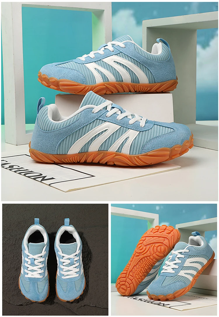 Unisex Wide-toed Barefoot Shoes Women's Casual Sports Shoes Running Shoes Minimalist Non-slip Breathable Walking Sports Shoes