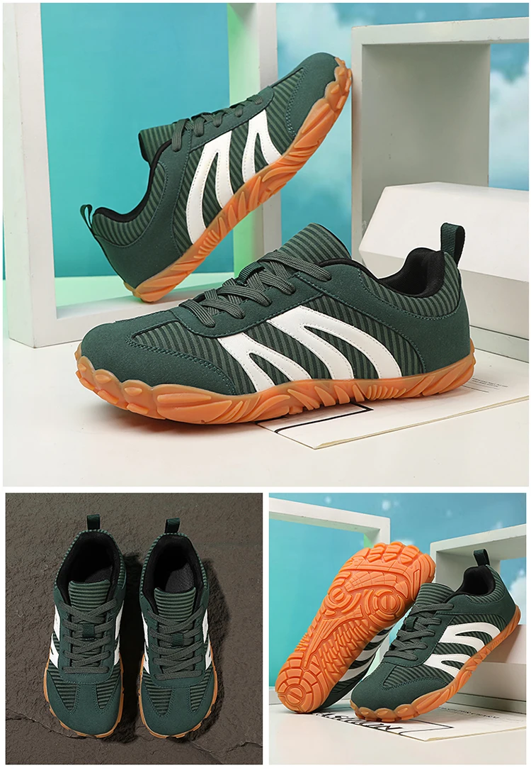 Unisex Wide-toed Barefoot Shoes Women's Casual Sports Shoes Running Shoes Minimalist Non-slip Breathable Walking Sports Shoes