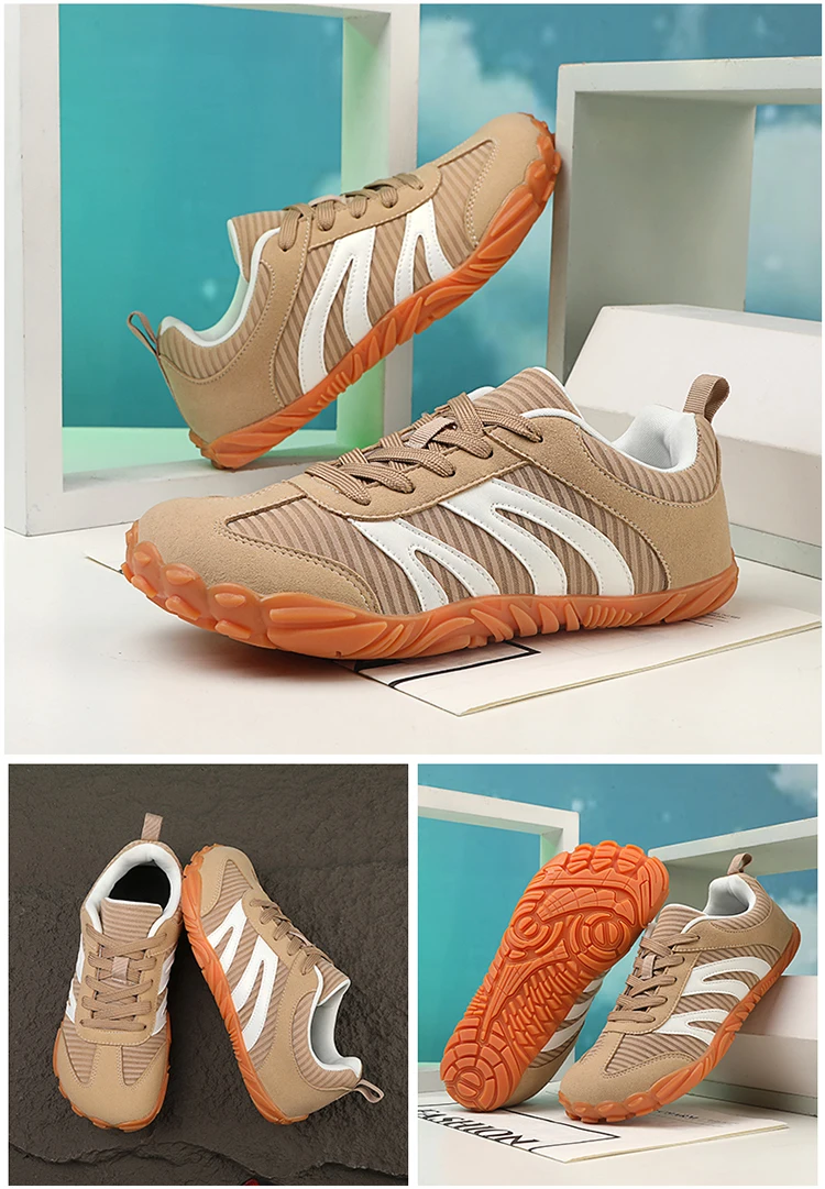 Unisex Wide-toed Barefoot Shoes Women's Casual Sports Shoes Running Shoes Minimalist Non-slip Breathable Walking Sports Shoes