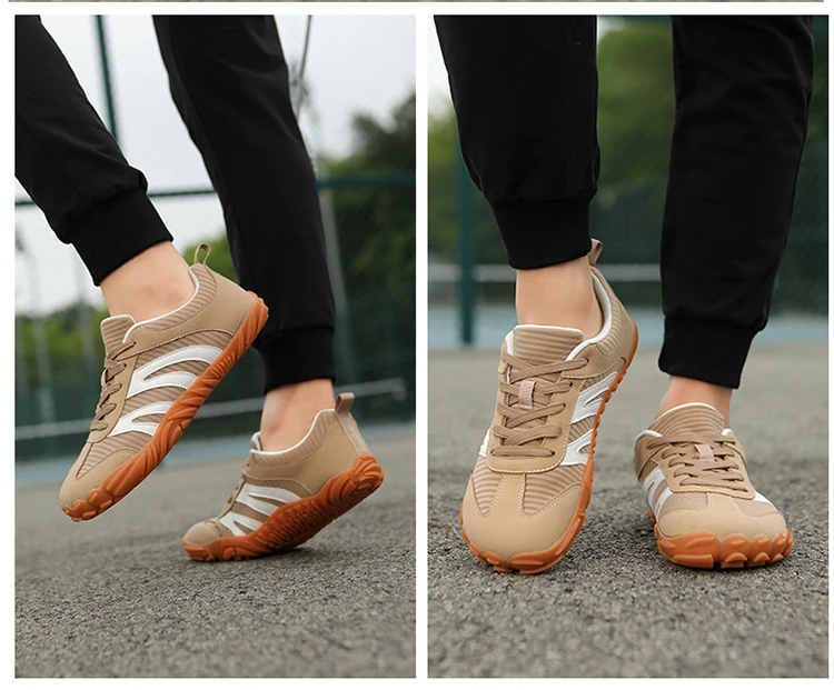 Unisex Wide-toed Barefoot Shoes Women's Casual Sports Shoes Running Shoes Minimalist Non-slip Breathable Walking Sports Shoes