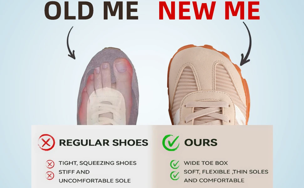Unisex Wide-toed Barefoot Shoes Women's Casual Sports Shoes Running Shoes Minimalist Non-slip Breathable Walking Sports Shoes