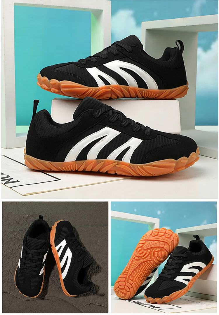 Unisex Wide-toed Barefoot Shoes Women's Casual Sports Shoes Running Shoes Minimalist Non-slip Breathable Walking Sports Shoes