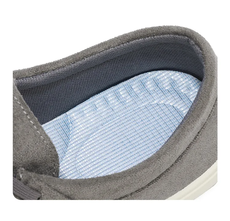 Men Suede Loafers Slip On Casual Shoes Soft Flat Moccasins Comfort Driving Walking Footwear 2 Colors