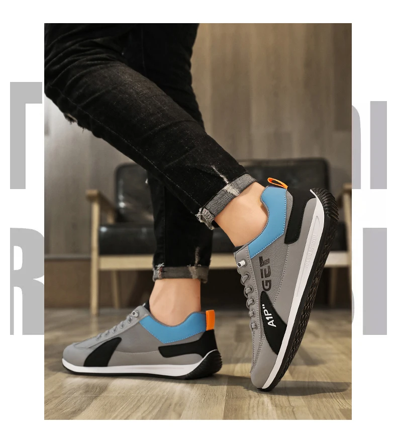 Summer and Autumn New Style Men's Shoes Spring and Summer Sports Board Shoes Running Lightweight Casual Shoes
