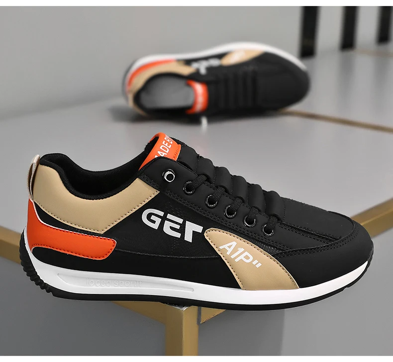 Summer and Autumn New Style Men's Shoes Spring and Summer Sports Board Shoes Running Lightweight Casual Shoes