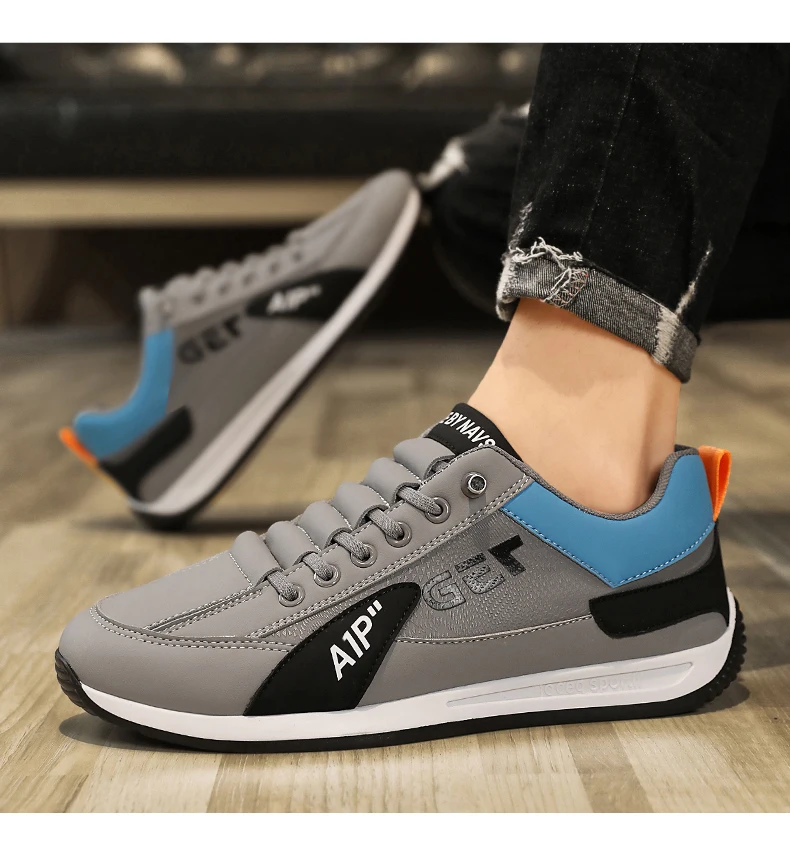 Summer and Autumn New Style Men's Shoes Spring and Summer Sports Board Shoes Running Lightweight Casual Shoes