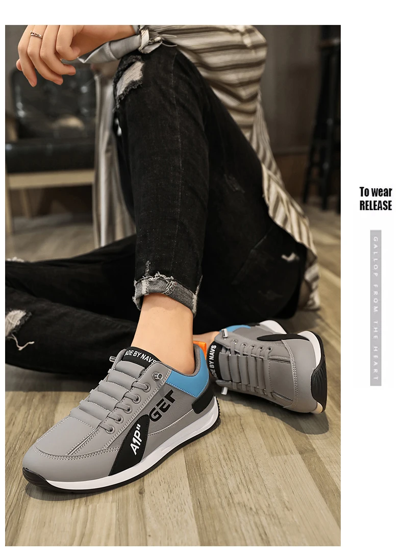 Summer and Autumn New Style Men's Shoes Spring and Summer Sports Board Shoes Running Lightweight Casual Shoes