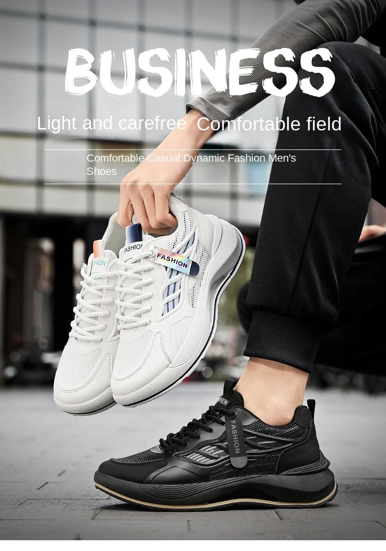Men Sports Golf Sneakers Waterproof Fashion Casual Outdoor Comfortable Taller Shoes Free Shipping For Height Increase Mens