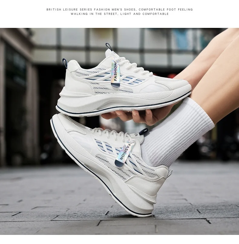 Men Sports Golf Sneakers Waterproof Fashion Casual Outdoor Comfortable Taller Shoes Free Shipping For Height Increase Mens