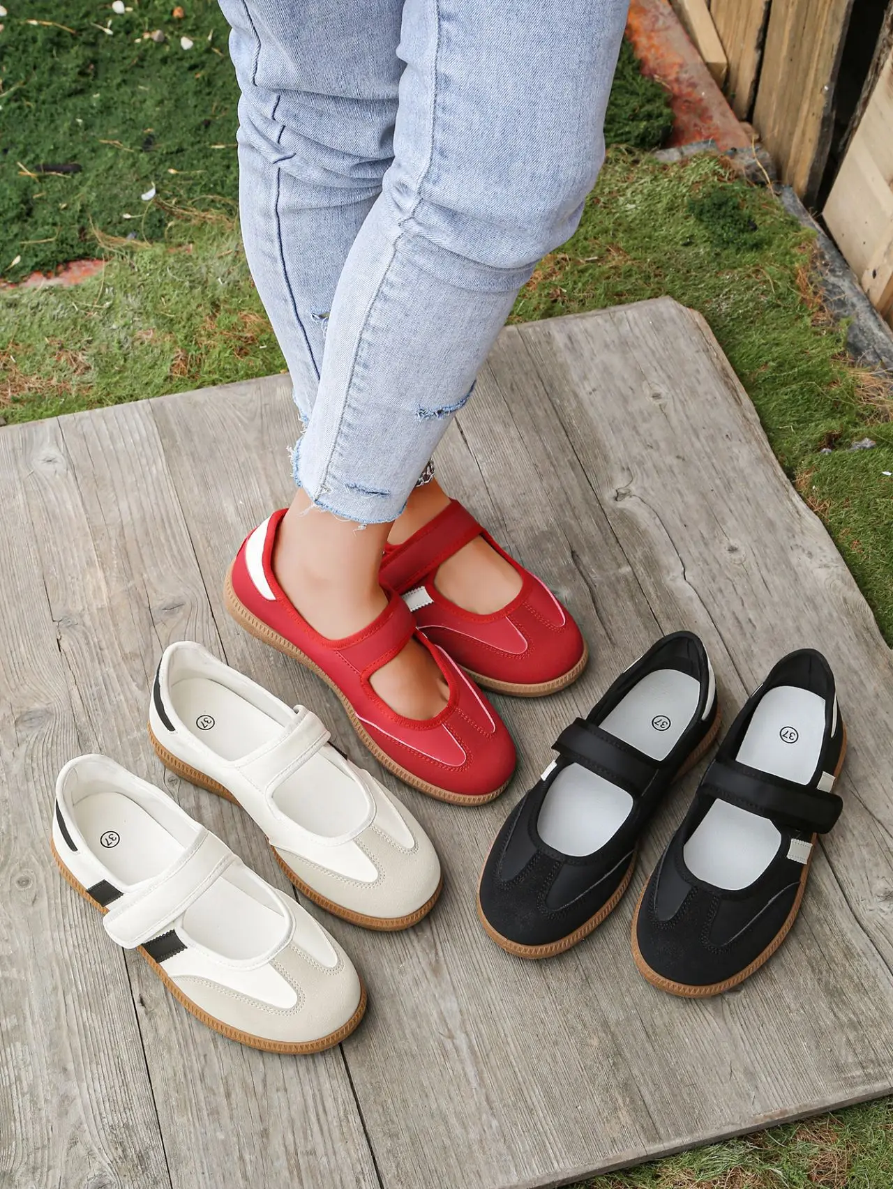 Women Large Size Casual Sneakers New Slip on Walking Shoes Spring Autumn Soft Bottom Board Shoes for Women Zapatos De Mujer