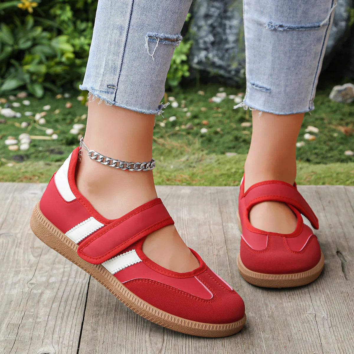 Women Large Size Casual Sneakers New Slip on Walking Shoes Spring Autumn Soft Bottom Board Shoes for Women Zapatos De Mujer