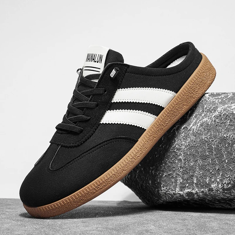 Breathable men's casual shoes, skate shoes, suitable for outdoor walking, camping and daily indoor use,Summer loafers
