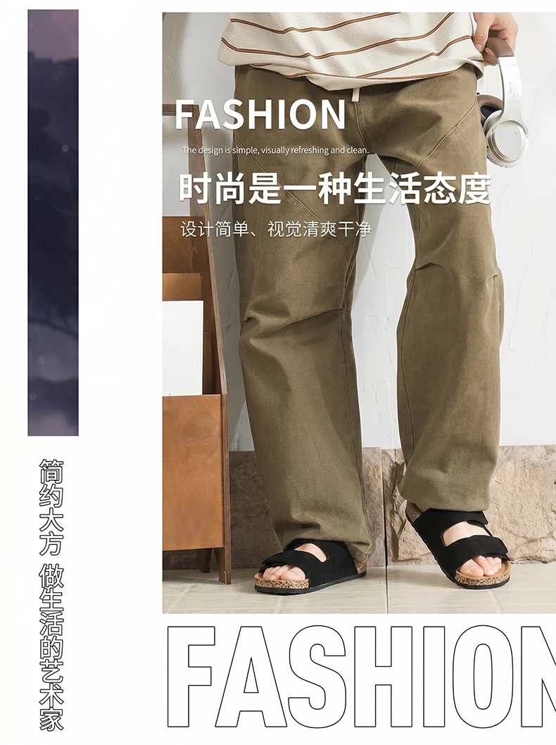 Men's One Strap Slip on Casual Slippers Summer New Breathable lightweight Anti-Slip Comfort Beach Shoes Outdoor Walking Slippers