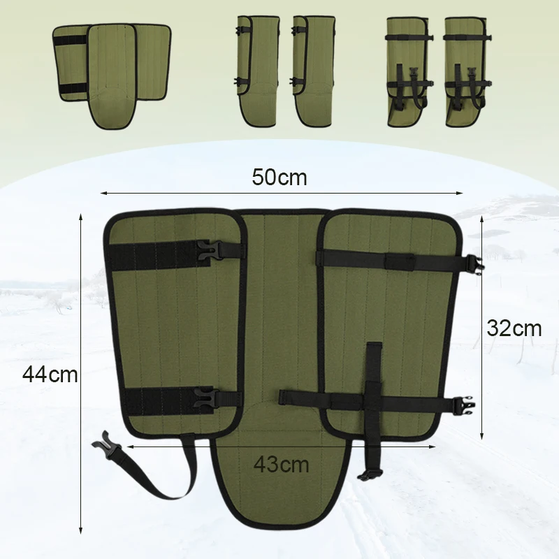Waterproof Anti Snake Bite Gaiters Leg Guards Outdoor Hiking Camping Leg Protective Boot Leggings For Travel Climbing Hunting