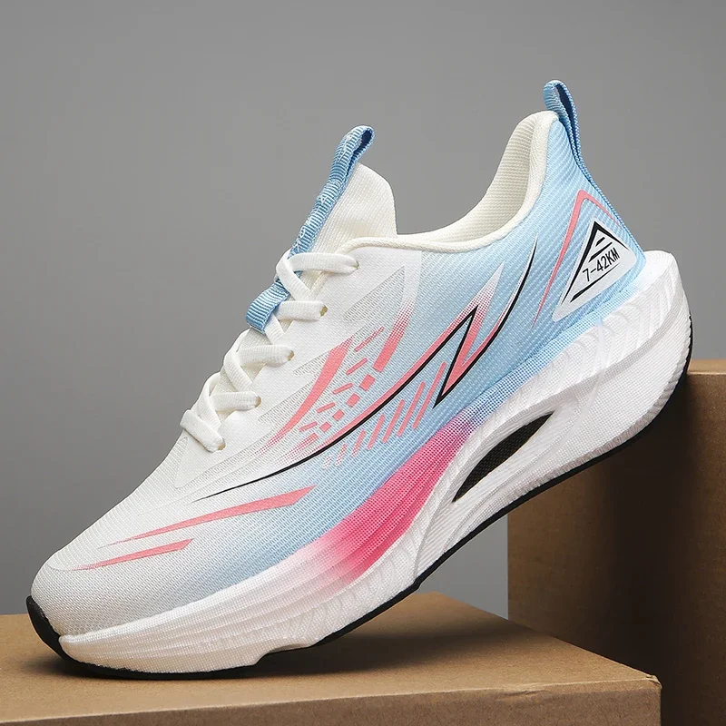 2026 Shoes Speciality Marathon Men Sports Breathable Lightweight Carbon Board Women's Comfortable Athletic Nonskid Sneakers