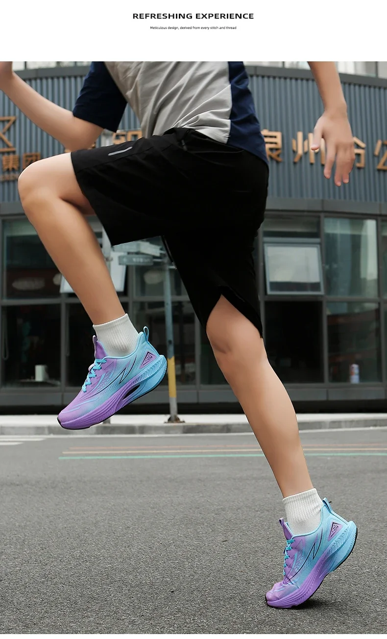 2026 Shoes Speciality Marathon Men Sports Breathable Lightweight Carbon Board Women's Comfortable Athletic Nonskid Sneakers