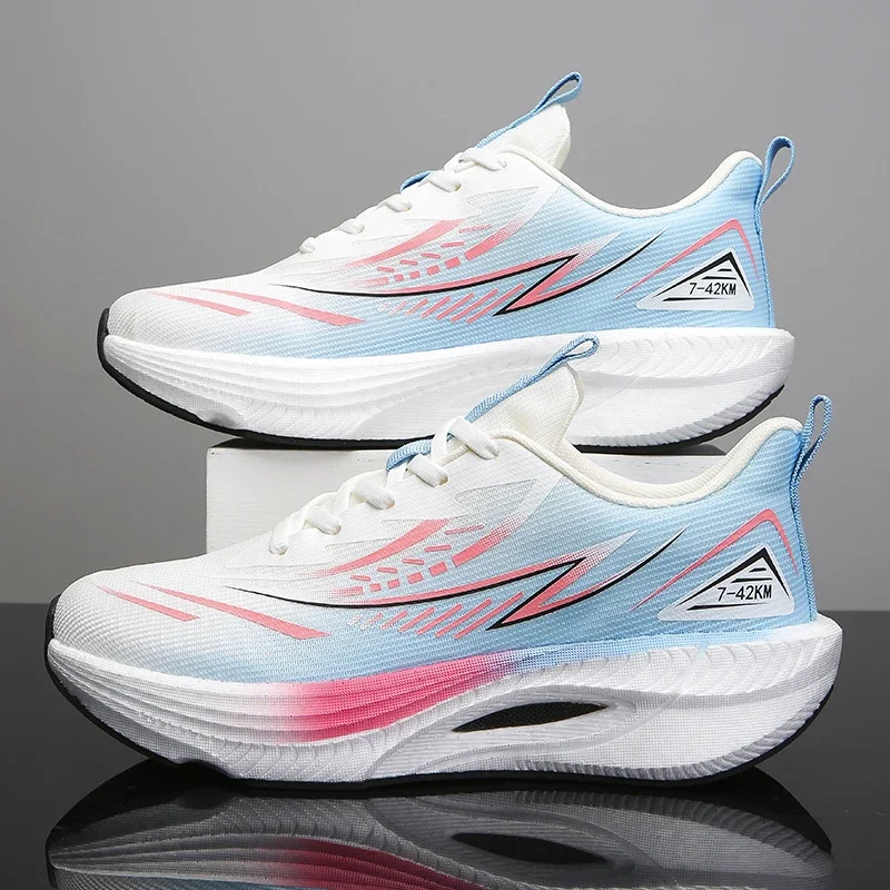 2026 Shoes Speciality Marathon Men Sports Breathable Lightweight Carbon Board Women's Comfortable Athletic Nonskid Sneakers