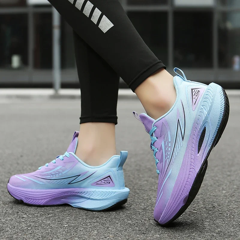 2026 Shoes Speciality Marathon Men Sports Breathable Lightweight Carbon Board Women's Comfortable Athletic Nonskid Sneakers