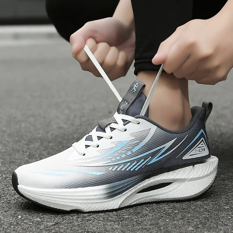 2026 Shoes Speciality Marathon Men Sports Breathable Lightweight Carbon Board Women's Comfortable Athletic Nonskid Sneakers