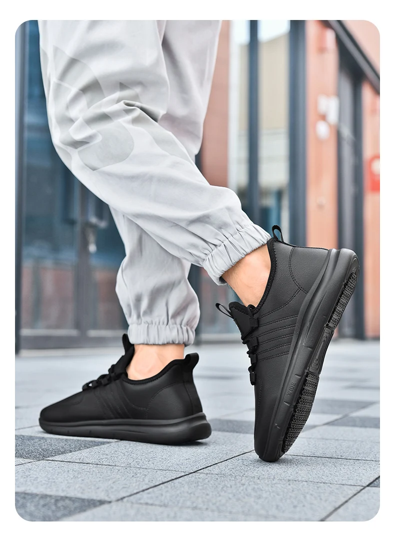 Chef Shoes Four Season New Non-Slip Oil-Proof Waterproof Kitchen Work Shoes Men's Fashion Casual Outdoor Breathable Sports Shoes