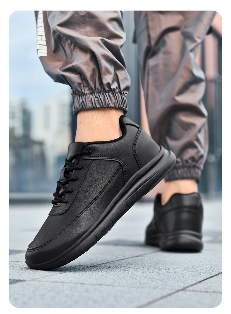 Chef Shoes Four Season New Non-Slip Oil-Proof Waterproof Kitchen Work Shoes Men's Fashion Casual Outdoor Breathable Sports Shoes