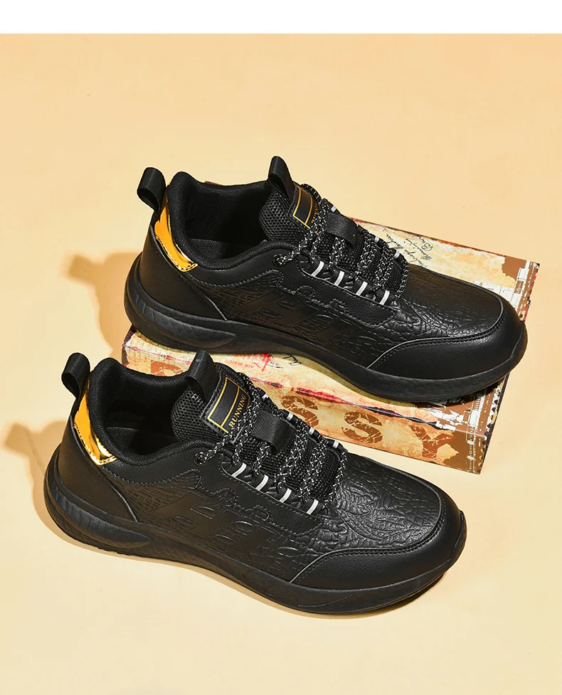 Chef Shoes Four Season New Non-Slip Oil-Proof Waterproof Kitchen Work Shoes Men's Fashion Casual Outdoor Breathable Sports Shoes