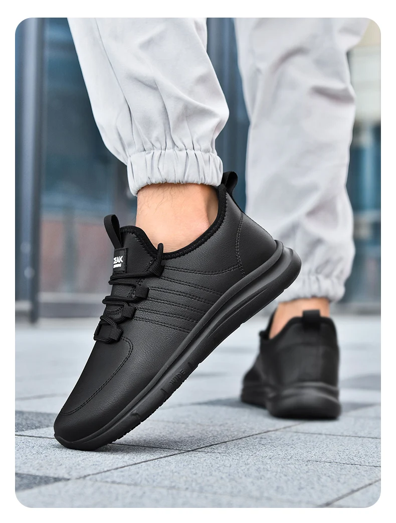 Chef Shoes Four Season New Non-Slip Oil-Proof Waterproof Kitchen Work Shoes Men's Fashion Casual Outdoor Breathable Sports Shoes