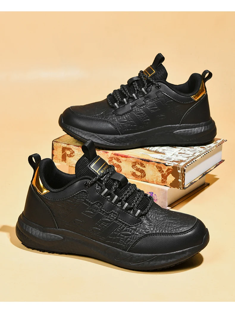 Chef Shoes Four Season New Non-Slip Oil-Proof Waterproof Kitchen Work Shoes Men's Fashion Casual Outdoor Breathable Sports Shoes