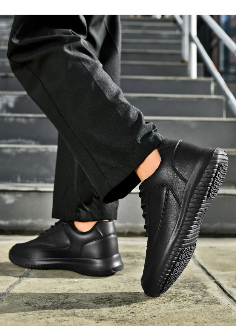 Chef Shoes Four Season New Non-Slip Oil-Proof Waterproof Kitchen Work Shoes Men's Fashion Casual Outdoor Breathable Sports Shoes