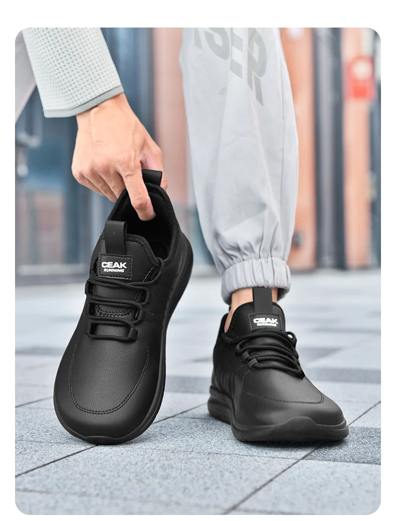 Chef Shoes Four Season New Non-Slip Oil-Proof Waterproof Kitchen Work Shoes Men's Fashion Casual Outdoor Breathable Sports Shoes