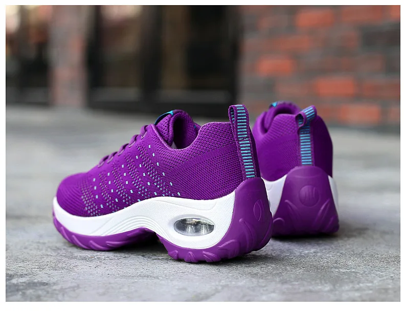 New Women's Fashion Shoes Casual Mesh Walking Flat Sneakers Women non slip Vulcanized Shoes Female Breathable Footwear Mujer