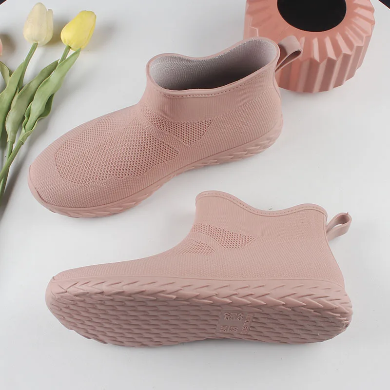 2026 Men's /women's Fashionable College Rain Boots and Rubber Shoes, Outdoor Travel Rainy Day Unisex Overshoes Foot Protectors