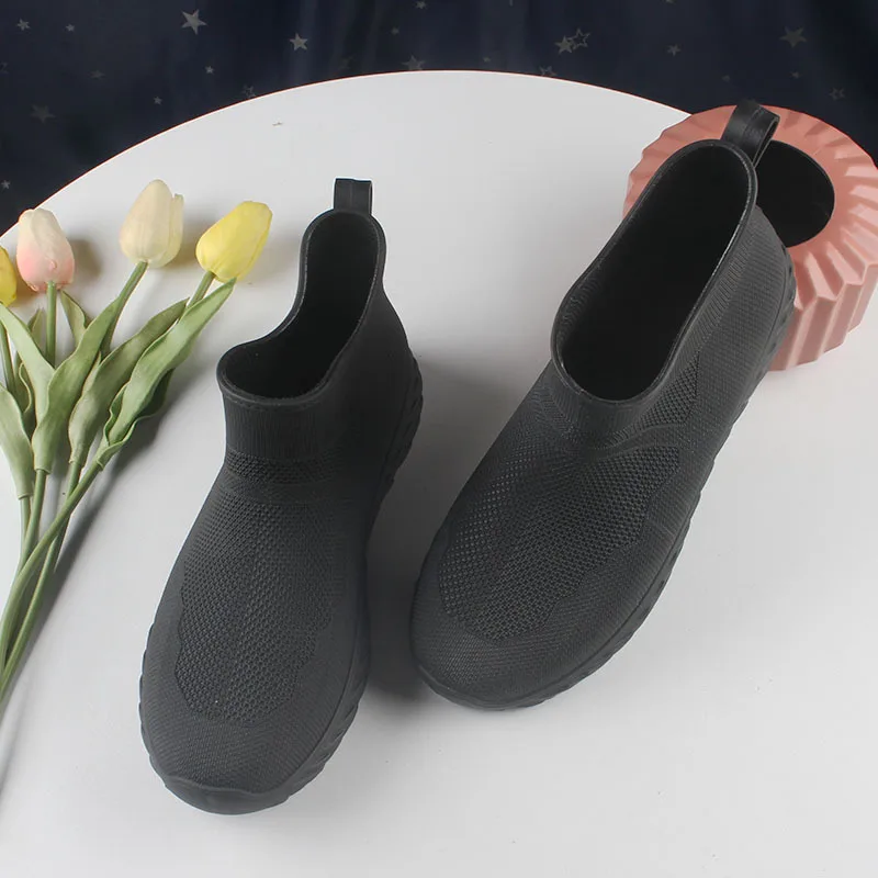 2026 Men's /women's Fashionable College Rain Boots and Rubber Shoes, Outdoor Travel Rainy Day Unisex Overshoes Foot Protectors