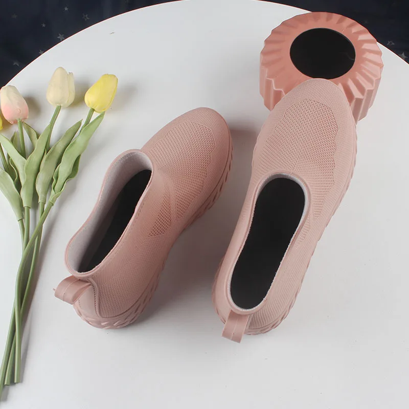 2026 Men's /women's Fashionable College Rain Boots and Rubber Shoes, Outdoor Travel Rainy Day Unisex Overshoes Foot Protectors