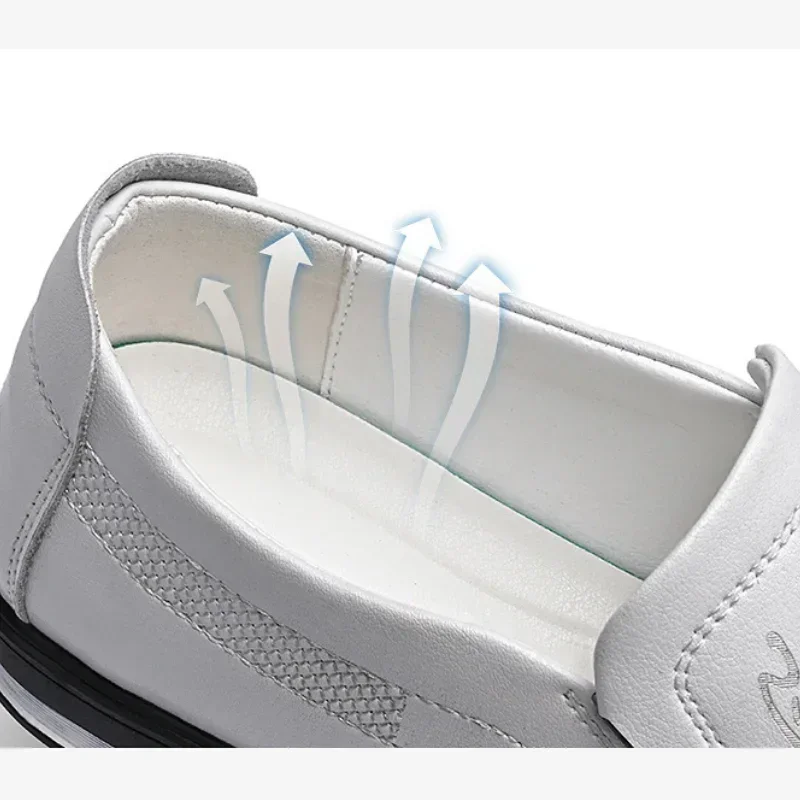 Leather Shoes for Men Designer Loafers High Quality Adult Moccasins Men Driving Shoes Male Footwear Men's Formal Shoes